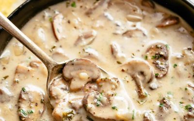 Homemade Cream of Mushroom Soup